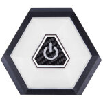 Decdeal plafonnier led rechargeable pour int�rieur de voiture, �clairage magn�tique pour coffre de toit, ...