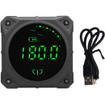 Decdeal rapporteur num�rique rechargeable 180� avec base magn�tique - niveau � bulle num�rique lcd pour ...