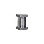 Deco fer forge - axe bout de jonction pour gond à collier - diamètre 39mm largeur platine 40mm - acier ... Deco fer forge - axe bout de jonction pour gond à collier - diamètre 39mm largeur platine 40mm - acier ...