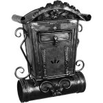 Deco fer forge - boite aux lettres en fer forg�