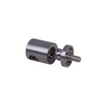 Qualite francaise] - connecteur en applique pour rond plein 10mm fixation sur tube carr -  visser ...