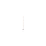 Qualite francaise] - poteau d'angle inserts pour montage traversant cble ou rond plein - hauteur 970mm ...