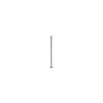 Qualite francaise] - poteau dpart droit pour montage cables et verre - hauteur 970mm diamtre 42, 4mm ...