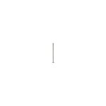 Qualite francaise] - poteau depart pour montage traversant cbles et verre - hauteur 970mm diamtre 42, ...