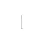 Qualite francaise] - poteau intermdiaire rond pour montage cbles / ronds et verre - hauteur 970mm diamtre ...