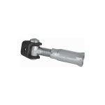 Deco fer forge - gond charni�re pour portail � battant - longueur r�glable filetage m20 - acier - � sceller ...