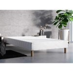 Deco in paris - sommier tapissier 90 x 200 cm + 4 pieds
