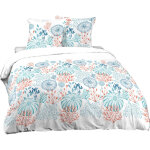 Parure de couette 220x240 coton bio 57 fils hector