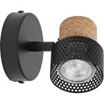 Osram - decor spot cork, 1 x 3, 4w, 230lm, noir, spot, t�tes r�glables, utilisation polyvalente, spot ...
