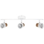 Decor spot cork, 3 x 3, 4w, 690lm, blanc, spot, t�tes r�glables, utilisation polyvalente, spot d'int�rieur, ...