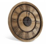 Decoration d ? autrefois - grande horloge ancienne - bois - métal - marron - décoration d'autrefois Decoration d ? autrefois - grande horloge ancienne - bois - métal - marron - décoration d'autrefois