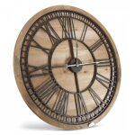 Decoration d ? autrefois - grande horloge ancienne - bois - métal - marron - décoration d'autrefois Decoration d ? autrefois - grande horloge ancienne - bois - métal - marron - décoration d'autrefois