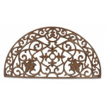 Decoration d ? autrefois - paillasson demi lune fonte - fonte - marron - décoration d'autrefois Decoration d ? autrefois - paillasson demi lune fonte - fonte - marron - décoration d'autrefois