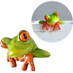 D�coration cr�ative 3d en forme de grenouille pour la maison, le bureau, l'ordinateur, la grenouille ...