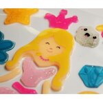 D�coration de fen�tre en gel - princesse - paillettes