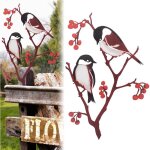 D�coration de jardin en forme d'oiseaux en m�tal decoration jardin oiseaux m�tal rouill� metalbird metal ...
