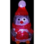 D�coration lumineuse personnage lumineux 16 led blanc froid lumi�re fixe h 18 cm - feeric christmas