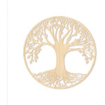 D�coration murale arbre de vie en bois 60 cm