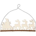 Décoration de noël 8x22cm à suspendre, édition limitée Décoration de noël 8x22cm à suspendre, édition limitée
