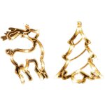 Dcorations de nol suspendues, lot de 2 guirlandes lumineuses  suspendre avec ventouse ? sapin de nol ...