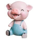 Dcoration de voiture en forme de cochon pour la maison, dcorations de gteaux, tableau de bord, dessin ...