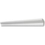 Decosa ? moulure pour ruban led g37 ? polystyr�ne blanc ? dimensions 33 x 41 mm ? longueur 2 m ? lot ...