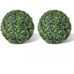 Décoshop26 - plante artificielle boules de buis décoration intérieur ou extérieur 2 pièces 35 cm dec022055 ... Décoshop26 - plante artificielle boules de buis décoration intérieur ou extérieur 2 pièces 35 cm dec022055 ...
