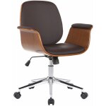 D�coshop26 - fauteuil de bureau moderne et confortable accoudoirs incurv�s hauteur r�glable en synth�tique ...
