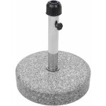 Décoshop26 - pied de parasol support granit 24kg rond gris poignées de transport 040003906 Décoshop26 - pied de parasol support granit 24kg rond gris poignées de transport 040003906