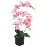 Dcoshop26 - plante artificielle avec pot orchide 65 cm rose dec021905