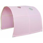 D�coshop26 - tunnel pour lit enfant superpos� tente accessoires rose 90x70x100cm ape06030