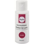 D�coupage colle et vernis gloss - rayher - flacon 59ml - blanc - id�al pour le d�coupage et vernissage ...
