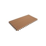 Décoweb - dalle terrasse bois composite clipsable - brun exotique - lot de 6 dalles 30x60cm soit 1, 08m²) ... Décoweb - dalle terrasse bois composite clipsable - brun exotique - lot de 6 dalles 30x60cm soit 1, 08m²) ...