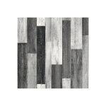 D�coweb ? sol vinyle imitation parquet noir et blanc ? �chantillon 15 x 20 cm ? �paisseur 2, 8 mm ? isolation ...