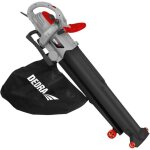 Aspirateur souffleur dedra 3000w : feuilles, jardin