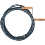 Dedra - spirale déboucheuse 10 mm x 3 m avec manche - nettoyage efficace des canalisations Dedra - spirale déboucheuse 10 mm x 3 m avec manche - nettoyage efficace des canalisations