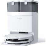Deebot t50 omni - aspirateur robot laveur avec station - 15000pa - brosse latrale et serpilliere extensibles ...