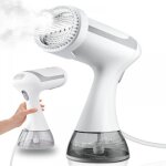 Dfroisseur vapeur portable 1500 w avec rservoir d'eau de 300 ml, chauffe rapide en 20 secondes, fer ...