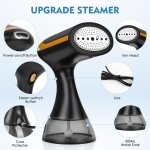 Dfroisseur vapeur portable 1500 w avec rservoir d'eau de 300 ml, chauffe rapide en 20 secondes, fer ...