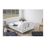 Les tendances - pack pret a dormir top matelas 140x190 cm + sommier + couette + 2 oreillers 60x60 cm ...