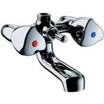 Delabie - mélangeur bain - douche bicommande m1 / 2'' avec bec fixe d2410 Delabie - mélangeur bain - douche bicommande m1 / 2'' avec bec fixe d2410