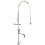 Delabie - mitigeur de cuisine flexible blanc + bec télescopique Delabie - mitigeur de cuisine flexible blanc + bec télescopique