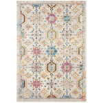 Tapis berbère coloré pour salon rectangle ethnique wexford multicolore 200x300 Tapis berbère coloré pour salon rectangle ethnique wexford multicolore 200x300