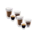 Delonghi - dlsc302 - set de 2 verres espresso, 2 verres