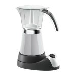 Emkm6b cafetiere italienne alicia plus - blanc - delonghi