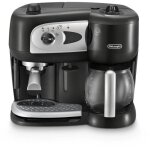 Delonghi - machine expresso combin� pompe bco261b. 1 - 15 bars - dosettes et caf� moulu - noir et blanc ...
