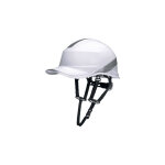 Delta plus - casque de chantier diamond v up blanc taille ajustable design sport avec jugulaire