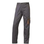 Pantalon de travail delta plus panostyle polyester coton gris / orange - m6pango0 32 / 34 (xs)