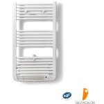 Deltacalor sche - serviette lectrique avec soufflant 500w + 1000w calima blanc