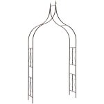 Dema - arche de jardin meran pour rosier plantes grimpantes vigne